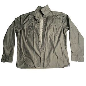 Vanheusen Button Down Shirt Mens Size 18-18 1/2 2XL Slim Fit Classiccore Preppy